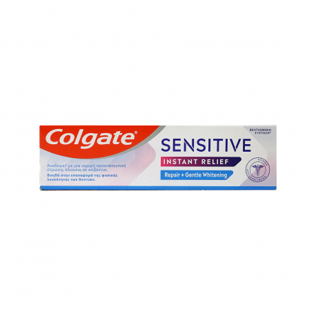 Colgate οδοντόκρεμα sensitive instant relief (75ml)