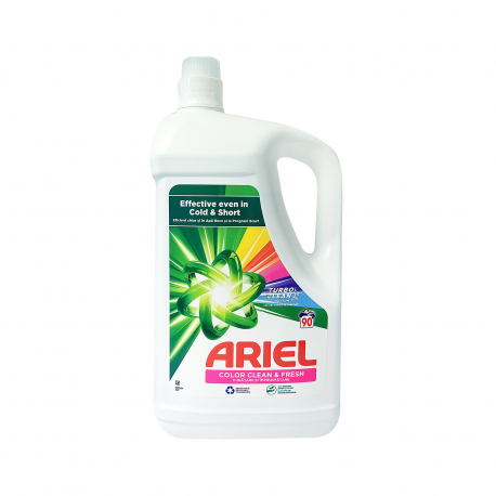 ARIEL ΥΓΡΟ ΑΠΟΡΡΥΠΑΝΤΙΚΟ ΠΛΥΝΤΗΡΙΟΥ ΡΟΥΧΩN COLOR CLEAN & FRESH 4500 ML (90μεζ)