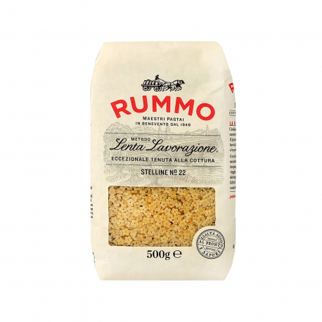 Rummo πάστα ζυμαρικών stelline No. 22 (500g)