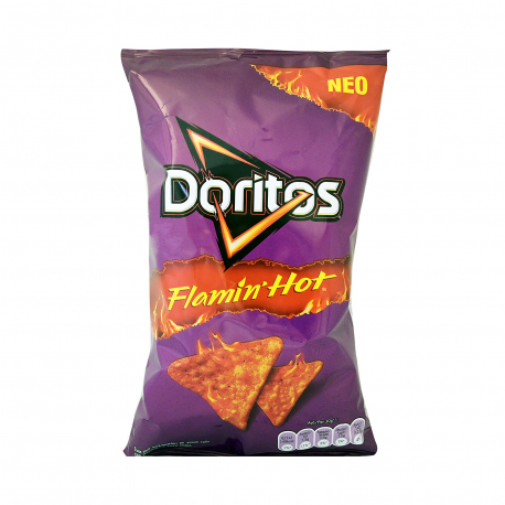 Doritos σνακ καλαμποκιού flamin'hot τσίλι (75g)