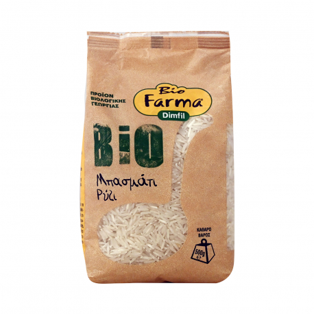 Bio farma dimfil ρύζι basmati - βιολογικό (500g)