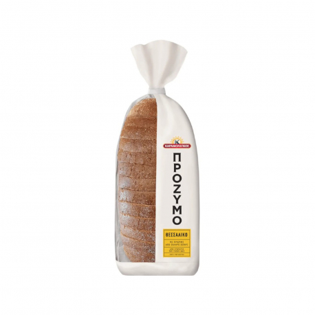 Καραμολέγκος ψωμί πρόζυμο θεσσαλικό σε φέτες (500g)