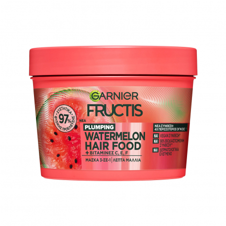 Fructis μάσκα μαλλιών plumping watermelon hair food (400ml)