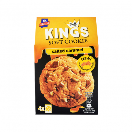 Αλλατίνη μπισκότα cookies kings soft salted caramel (160g)