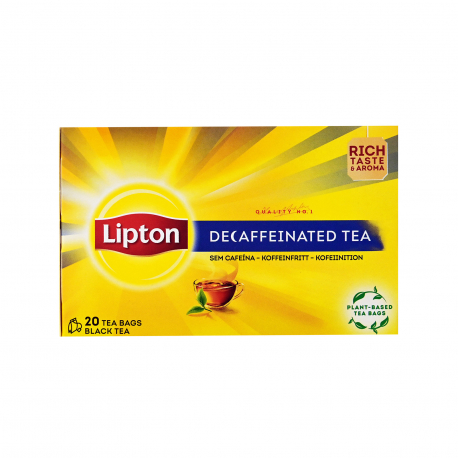 Lipton τσάι μαύρο decaffeinated (20φακ.)