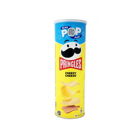 Pringles τσιπς πατατάκια cheesy cheese (165g)