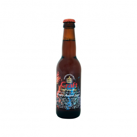 Craft μπίρα happy amber lager (330ml)