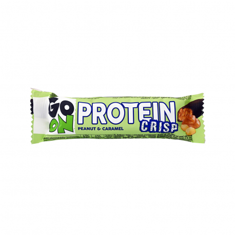 Go on protein μπάρα πρωτεΐνης crisp peanut & caramel (50g)