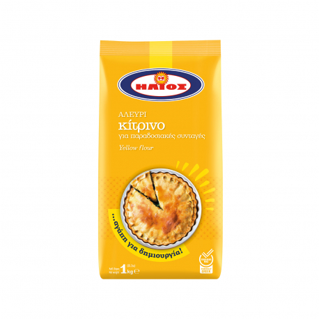 Ζυμαρικά ήλιος αλεύρι κίτρινο (1kg)