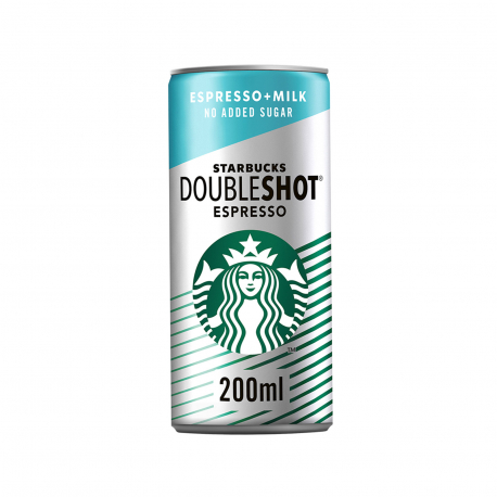 Starbucks ρόφημα γάλακτος doubleshot espresso & milk (200ml)