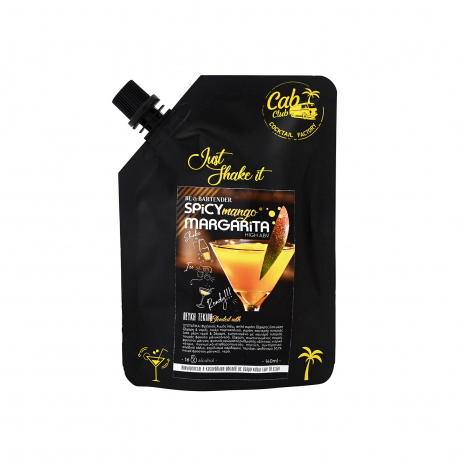 Cab club κοκτέιλ spicy mango margarita (140ml)