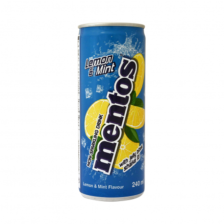 Mentos αναψυκτικό lemon & mint (240ml)