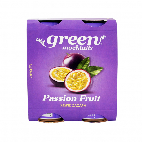 Green αναψυκτικό mocktails passion fruit (4x330ml)