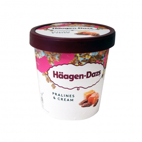 Haagen Dazs παγωτό οικογενειακό pralines & cream (0.4kg)