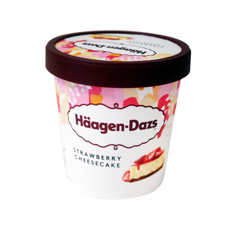 Haagen Dazs παγωτό οικογενειακό strawberry cheesecake (0.4kg)