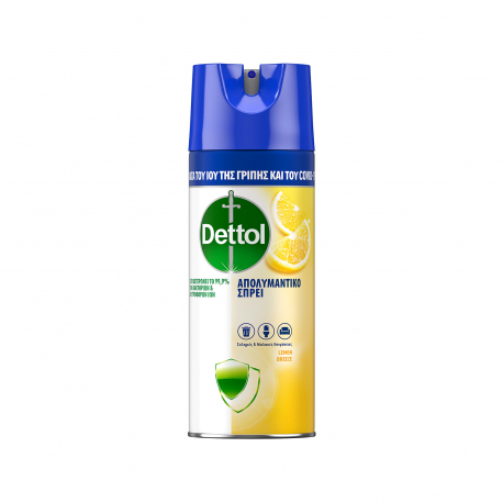 Dettol spray απολυμαντικό lemon breeze (400ml)