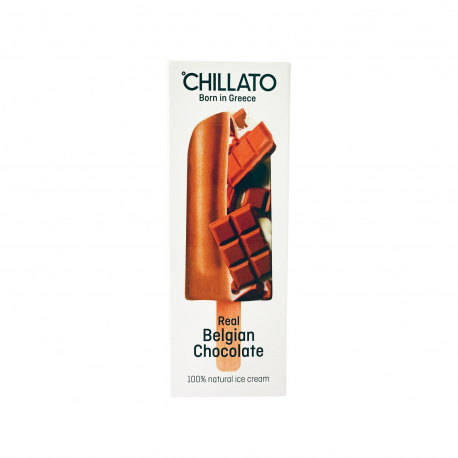 CHILLATO ΠΑΓΩΤΟ ΑΤΟΜΙΚΟ BELGIAN CHOCOLATE ΞΥΛΑΚΙ (60g)