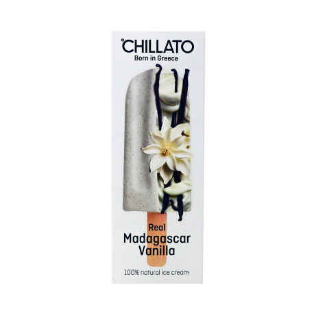 CHILLATO ΠΑΓΩΤΟ ΑΤΟΜΙΚΟ MADAGASCAR VANILLA ΞΥΛΑΚΙ (60g)