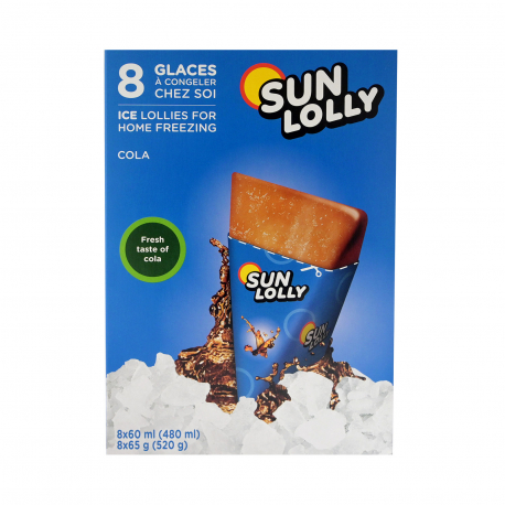 SUN LOLLY ΠΑΓΩΤΟ ΓΡΑΝΙΤΑ ΠΟΛΥΣΥΣΚΕΥΑΣΙΑ COLA (8x65g)