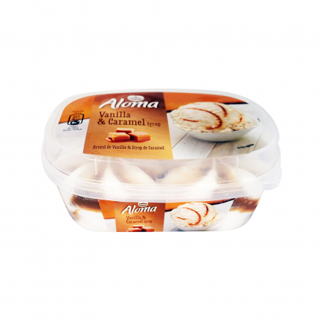 ALOMA ΠΑΓΩΤΟ ΟΙΚΟΓΕΝΕΙΑΚΟ VANILLA & CARAMEL SYRUP (900ml)