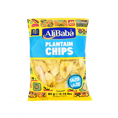 ALIBABA ΤΣΙΠΣ ΜΠΑΝΑΝΑΣ PLANTAIN SALTED (85g)