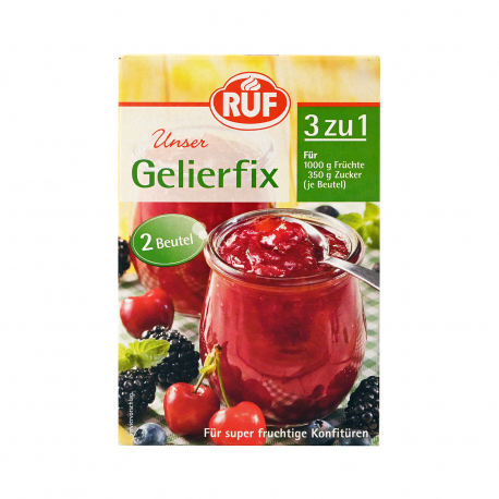 RUF ΠΗΚΤΙΚΟ GELIERFIX ΓΙΑ ΜΑΡΜΕΛΑΔΕΣ & ΖΕΛΕ (2x25g)