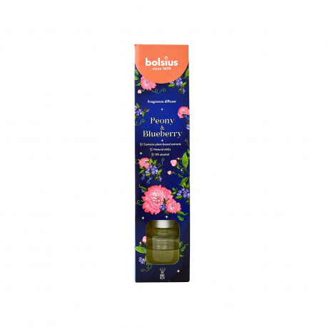 Bolsius αρωματικό χώρου peony & blueberry (30ml)