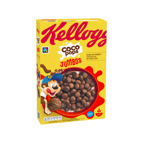 Kellogg's δημητριακά coco pops jumbos (330g)