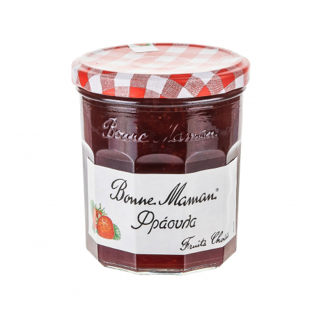 Bonne maman μαρμελάδα φράουλα - χωρίς γλουτένη (370g)