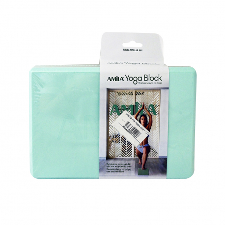 AMILA ΤΟΥΒΛΟ ΓΙΟΓΚΑ YOGA BLOCK 96843 MINT 