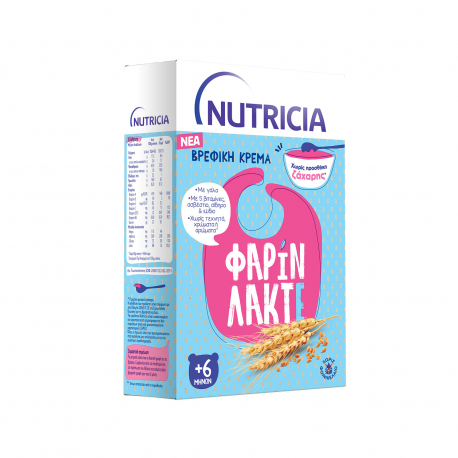 Nutricia φαρίν λακτέ σε σκόνη παιδική 6+ μηνών (250g)