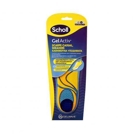 SCHOLL ΠΑΤΟΣ ΥΠΟΔΗΜΑΤΩΝ GEL GEL ACTIV LARGE 