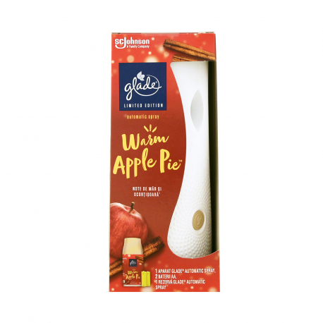 GLADE ΑΡΩΜΑΤΙΚΟ ΧΩΡΟΥ SPRAY ΑΥΤΟΜΑΤΗ ΣΥΣΚΕΥΗ AUTOMATIC SPRAY WARM APPLE PIE (269ml)