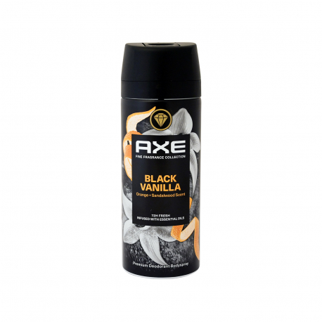 Axe αποσμητικό σώματος black vanilla (150ml)