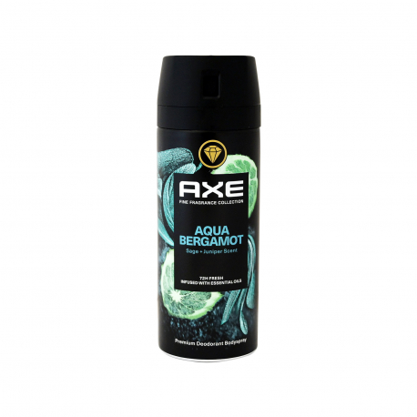 Axe αποσμητικό σώματος aqua bergamot (150ml)