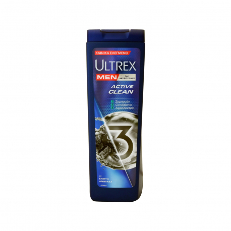 Ultrex σαμπουάν μαλλιών αντιπιτυριδικό (360ml)