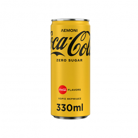 Coca cola αναψυκτικό zero lemon (330ml)