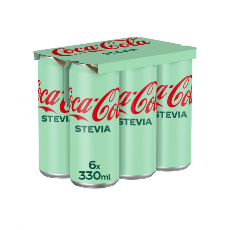 Coca cola αναψυκτικό στέβια (6x330ml)