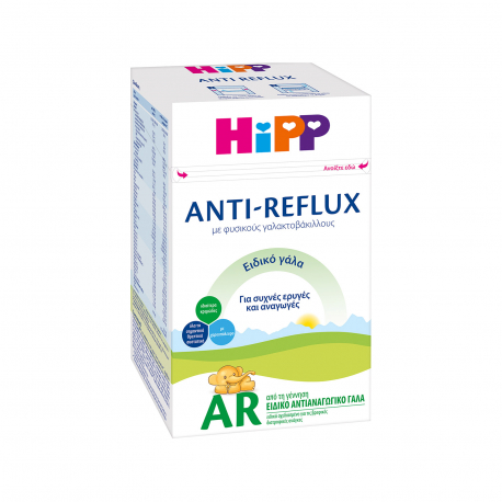 HIPP ΓΑΛΑ ΒΡΕΦΙΚΟ ANTI-REFLUX - Βιολογικό (600g)