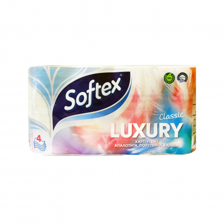 Softex ρολό χαρτί υγείας luxury classic (8x90g)