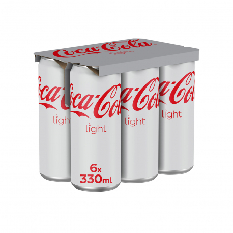 Coca cola αναψυκτικό light (6x330ml)