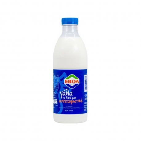 Εβόλ γάλα υψηλής παστερίωσης το δικό μας συνεταιριστικό πλήρες (1lt)