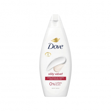 Dove αφρόλουτρο silky velvet (720ml)