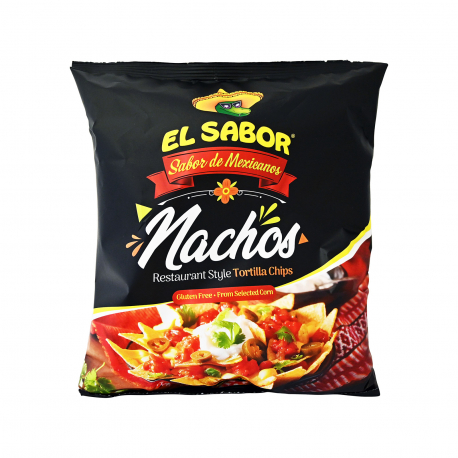 El Sabor σνακ καλαμποκιού big nacho lightly salted (200g)