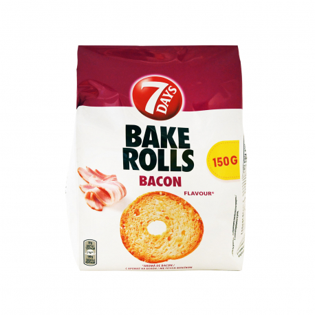 7DAYS ΑΡΤΟΣΚΕΥΑΣΜΑ BAKE ROLLS BACON (150g)