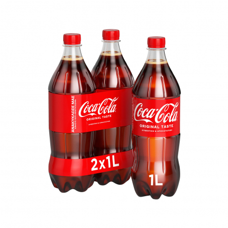 Coca cola αναψυκτικό (2x1lt)