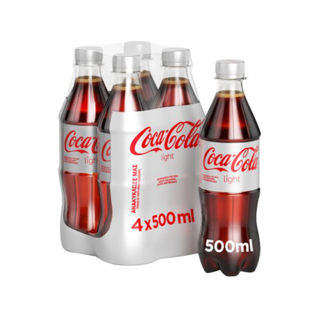 Coca cola αναψυκτικό light (4x500ml)