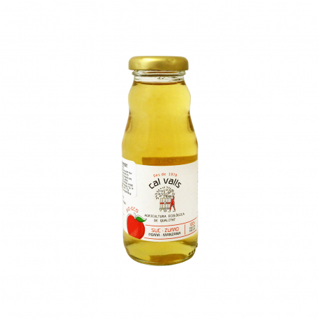 Cal valls 100% φυσικός χυμός μήλο - βιολογικό (200ml)