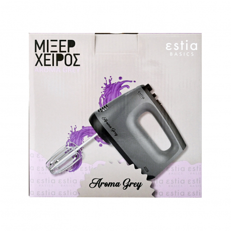 ESTIA ΜΙΞΕΡ ΧΕΙΡΟΣ AROMA GREY 06-11260 400W