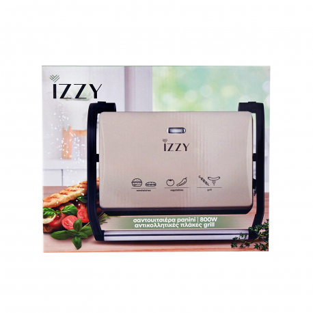 Izzy σαντουϊτσιέρα panini creme 222890